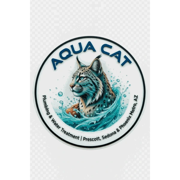 Aqua Cat Plumbing & Water Treatment Logo