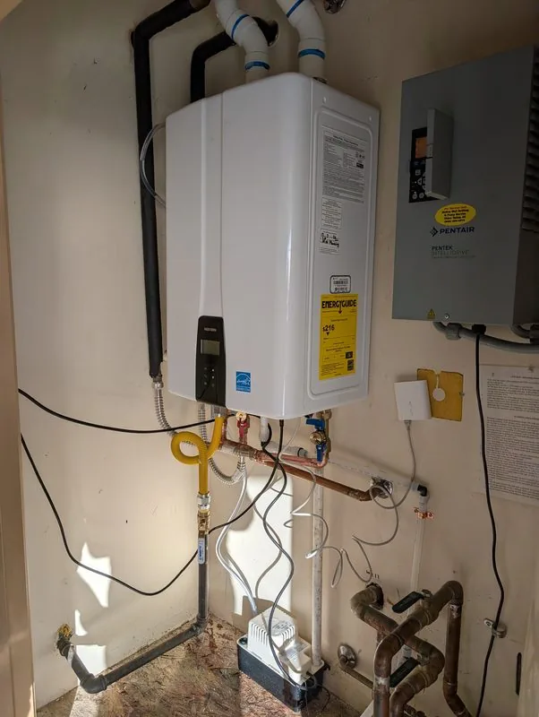 Tankless water heater installation in Prescott Valley